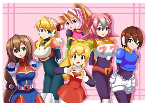 megaman woman|megaman girls.